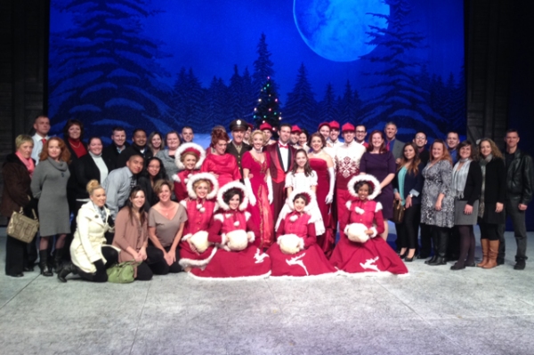 Photo Flash: Marines Visit Westchester Broadway Theatre's WHITE CHRISTMAS Image