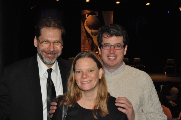 David Staller, Lisa Litwin (Gingold Theatrical Group Advisory Board) and Ethan E. Lit Photo