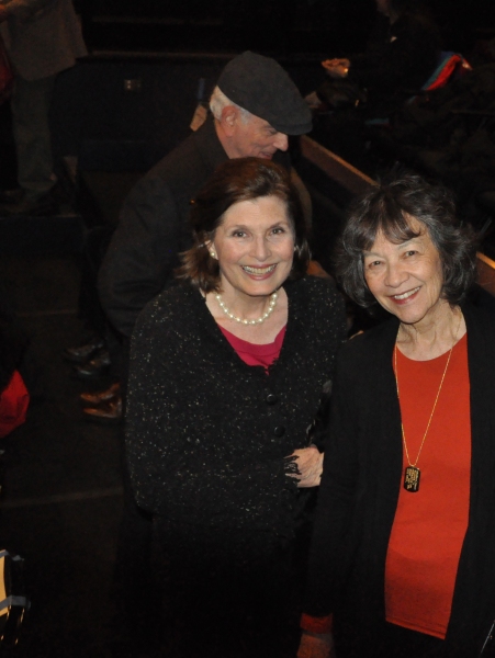 Roxanne Greenstein (Development Consultant) and Maggie Buchwald (Gingold Theatrical G Photo