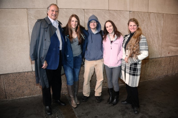Photo Flash: Drama League Founding Supporters' Flash Mob Proposal in Times Square Image