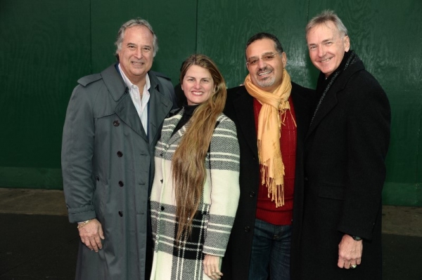 Photo Flash: Drama League Founding Supporters' Flash Mob Proposal in Times Square 