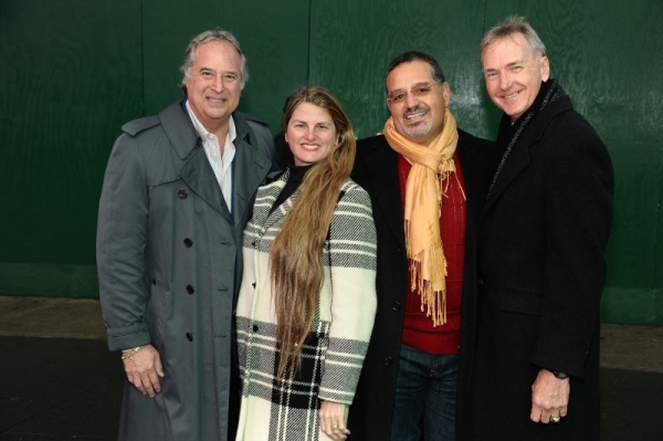 Photo Flash: Drama League Founding Supporters' Flash Mob Proposal in Times Square Image