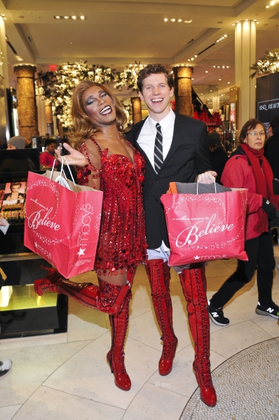 Photo Flash: KINKY BOOTS' Billy Porter, Stark Sands and Harvey Fierstein Thank Macy's For Support Image