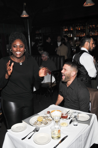 Photo Flash: Laura Osnes, Guillermo Diaz & More Dine at The Heath on Opening Night! Image