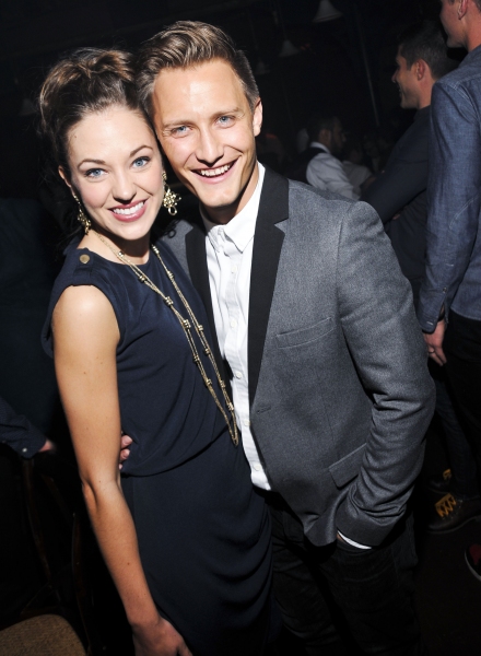 Photo Flash: Laura Osnes, Guillermo Diaz & More Dine at The Heath on Opening Night! Image