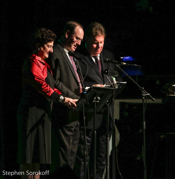 Judith Friedman Rosen, co-chair, Jeffrey S. Wiesenfeld, Chairman, Charlie Rose, co-ch Photo