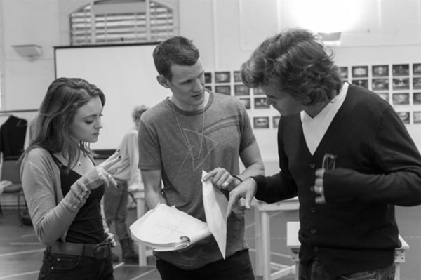 Photo Flash: In Rehearsal with DOCTOR WHO's Matt Smith & More for AMERICAN PSYCHO Image