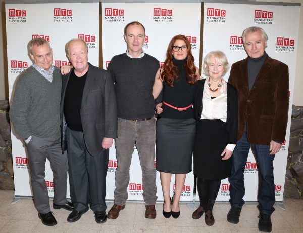 Photo Coverage: Debra Messing, Brian F. O'Byrne and Cast of MTC's OUTSIDE MULLINGAR Meet the Press! Image