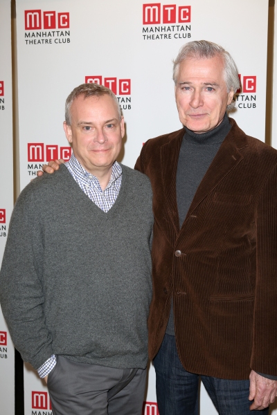 Photo Coverage: Debra Messing, Brian F. O'Byrne and Cast of MTC's OUTSIDE MULLINGAR Meet the Press! Image