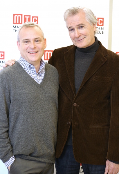 Photo Coverage: Debra Messing, Brian F. O'Byrne and Cast of MTC's OUTSIDE MULLINGAR Meet the Press! Image