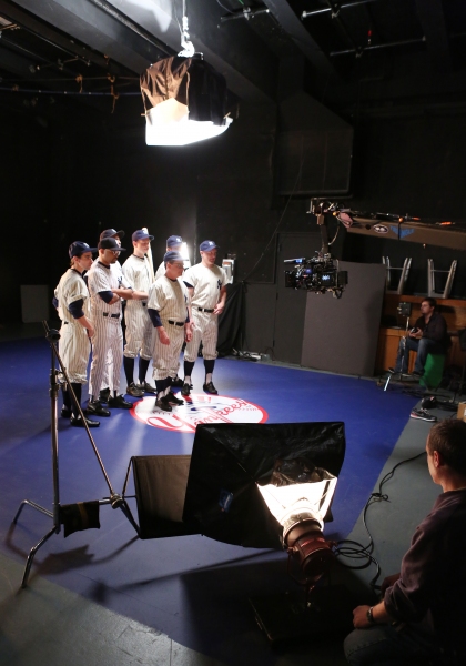 Photo Coverage: BRONX BOMBERS Cast Films TV Commercial Image