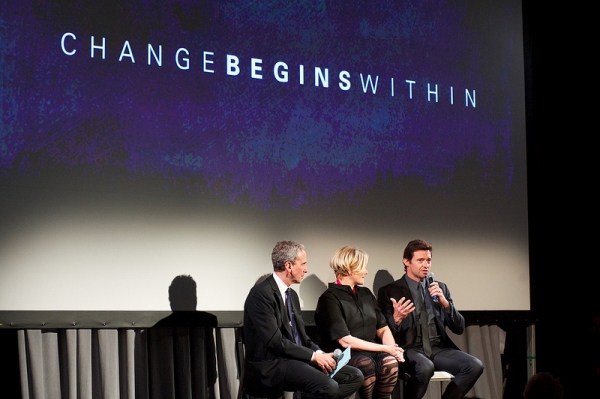 Photo Flash: Hugh Jackman and Deborra-Lee Furness Honored at CHANGE BEGINS WITHIN Gala Image