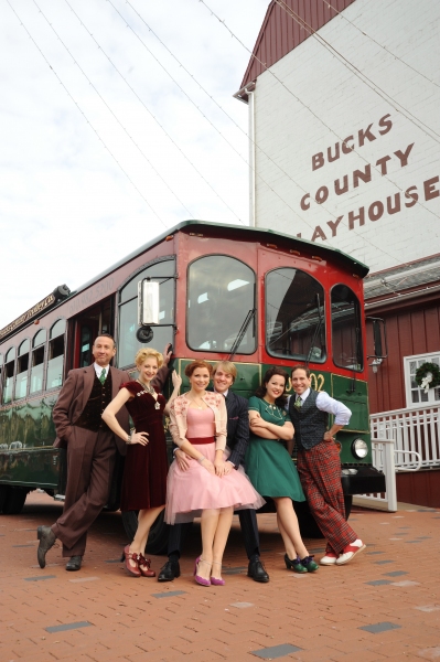 Photo Flash: Cast of Bucks County Playhouse's MEET ME IN ST. LOUIS Rides Trolly Into New Hope, PA Image