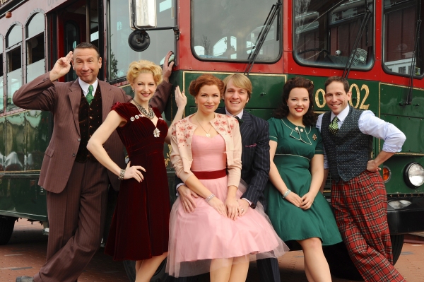 Photo Flash: Cast of Bucks County Playhouse's MEET ME IN ST. LOUIS Rides Trolly Into New Hope, PA Image