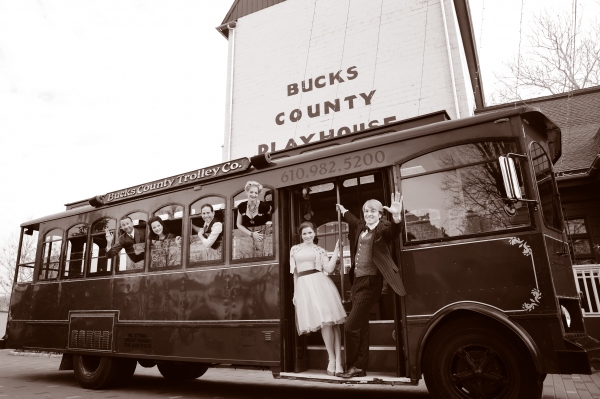Photo Flash: Cast of Bucks County Playhouse's MEET ME IN ST. LOUIS Rides Trolly Into New Hope, PA Image