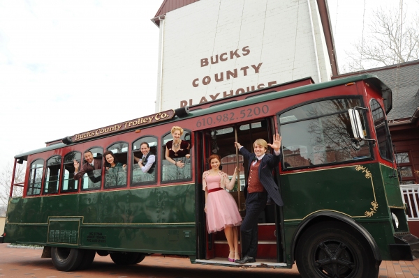 Photo Flash: Cast of Bucks County Playhouse's MEET ME IN ST. LOUIS Rides Trolly Into New Hope, PA Image