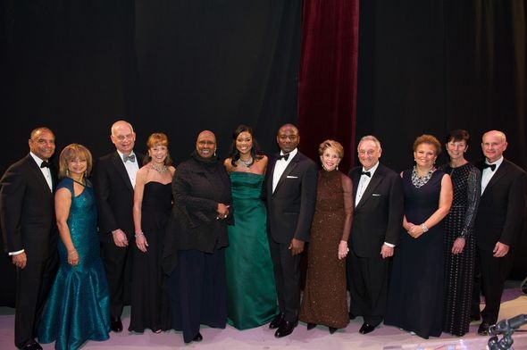 Gala Chairs with Actress and Honorary Chair Gabrielle Union and Artistic Director Rob Photo