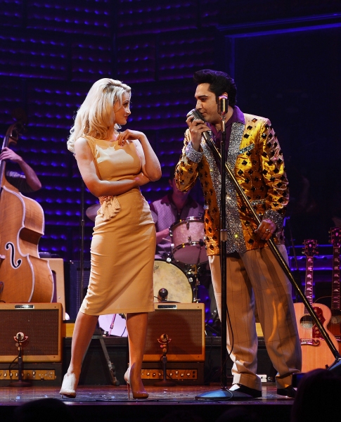 Photo Flash: Holly Madison Visits MILLION DOLLAR QUARTET in Las Vegas Image