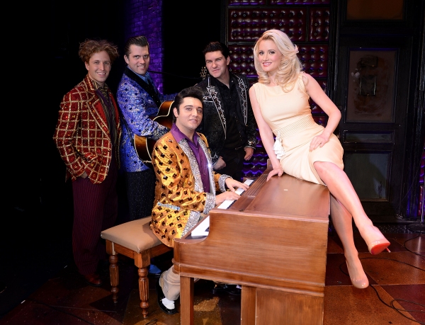 Photo Flash: Holly Madison Visits MILLION DOLLAR QUARTET in Las Vegas Image
