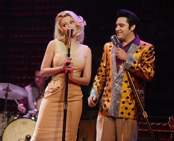Photo Flash: Holly Madison Visits MILLION DOLLAR QUARTET in Las Vegas Image