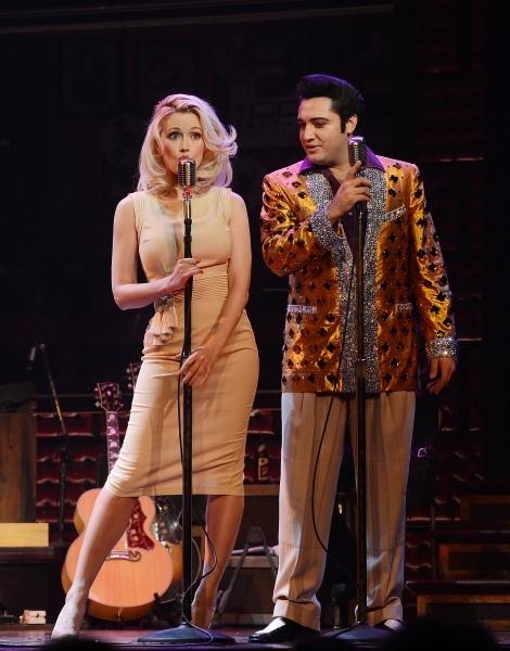 Photo Flash: Holly Madison Visits MILLION DOLLAR QUARTET in Las Vegas Image