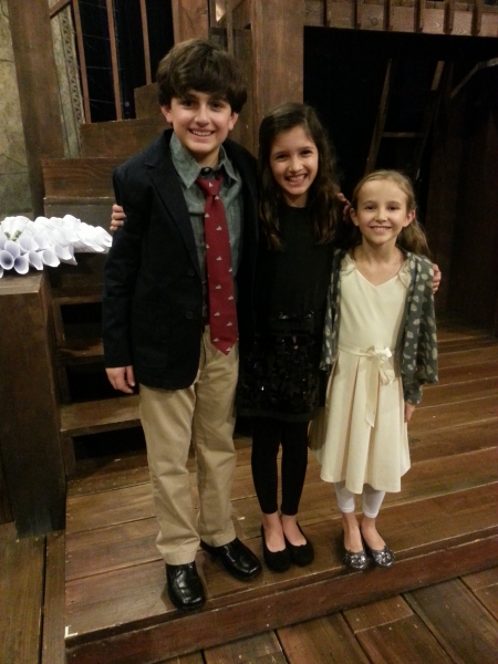 Photo Flash: THE CHRISTMAS SCHOONER Celebrates Opening at the Mercury Theater Image