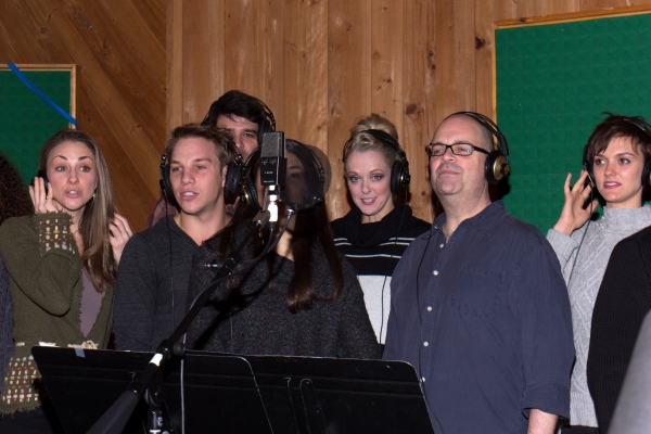 Photo Coverage: In the Recording Studio with Norbert Leo Butz, Kate Baldwin & the Cast of BIG FISH Image