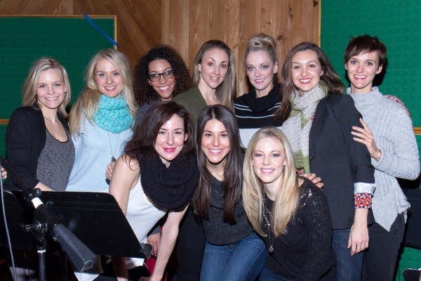 Photo Coverage: In the Recording Studio with Norbert Leo Butz, Kate Baldwin & the Cast of BIG FISH Image