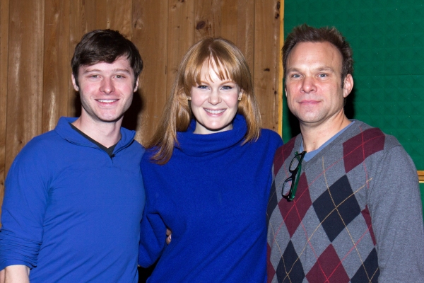 Photo Coverage: In the Recording Studio with Norbert Leo Butz, Kate Baldwin & the Cast of BIG FISH Image