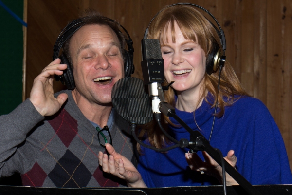 Photo Coverage: In the Recording Studio with Norbert Leo Butz, Kate Baldwin & the Cast of BIG FISH Image