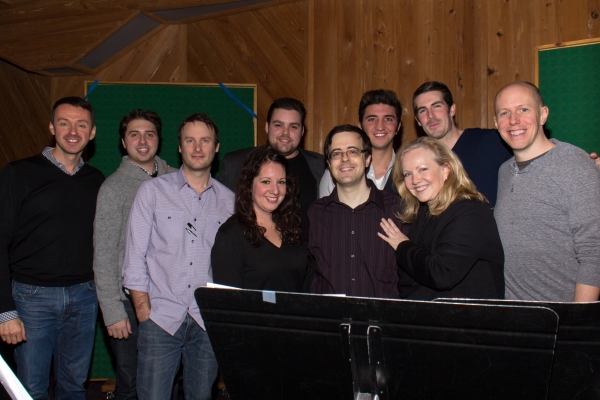 Photo Coverage: In the Recording Studio with Norbert Leo Butz, Kate Baldwin & the Cast of BIG FISH Image