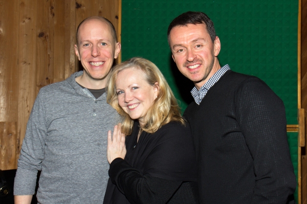 Photo Coverage: In the Recording Studio with Norbert Leo Butz, Kate Baldwin & the Cast of BIG FISH Image