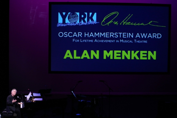 Photo Coverage: Sierra Boggess, Norm Lewis, Zachary Levi & More Tribute Alan Menken at Oscar Hammerstein Awards! Image
