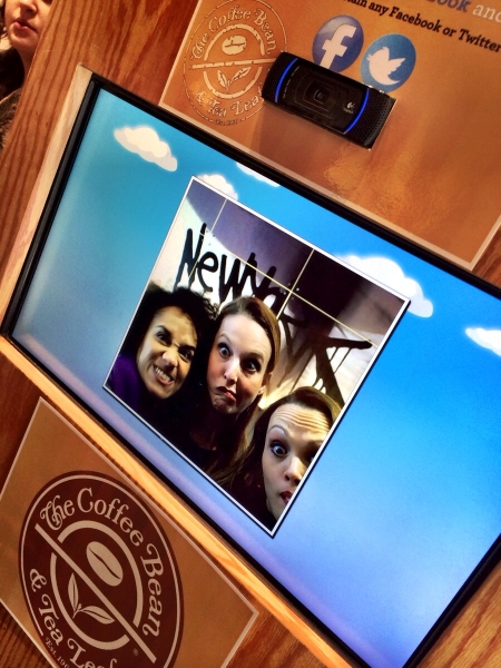 Photo Flash: PIPPIN's Sabrina Harper, Gabrielle McClinton & Bethany Moore Visit Coffee Bean & Tea Leaf Image