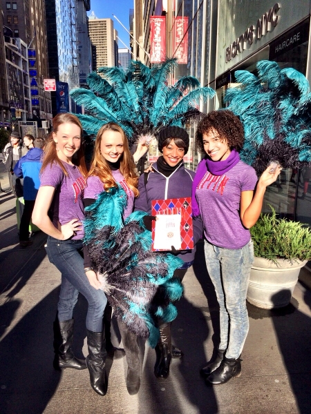 Photo Flash: PIPPIN's Sabrina Harper, Gabrielle McClinton & Bethany Moore Visit Coffee Bean & Tea Leaf Image