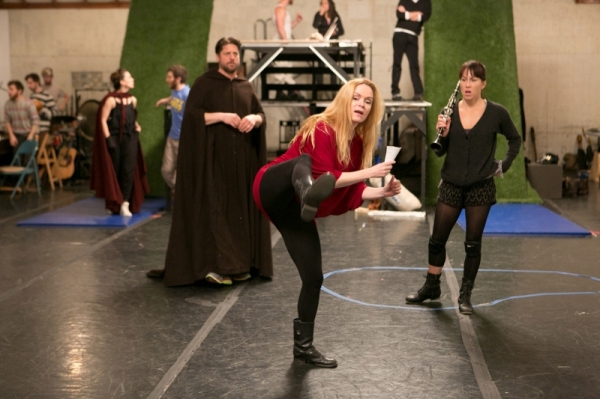 Photo Flash: First Look at Rehearsals for A.R.T.'s THE HEART OF ROBIN HOOD Image