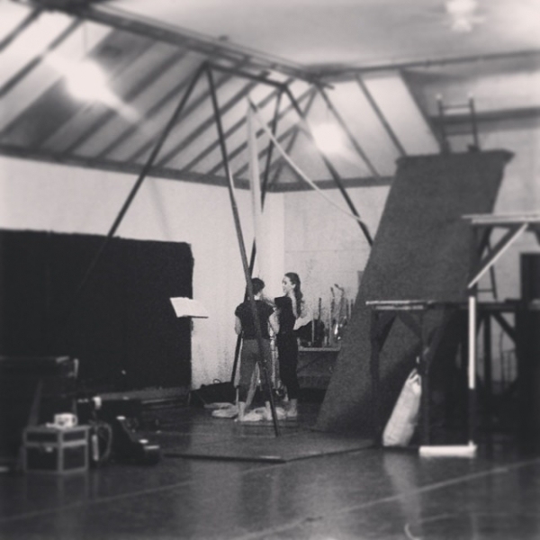 Photo Flash: First Look at Rehearsals for A.R.T.'s THE HEART OF ROBIN HOOD Image