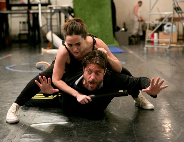 Photo Flash: First Look at Rehearsals for A.R.T.'s THE HEART OF ROBIN HOOD Image