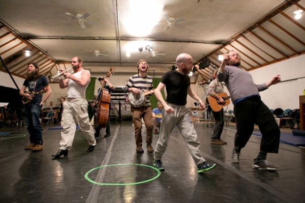 Photo Flash: First Look at Rehearsals for A.R.T.'s THE HEART OF ROBIN HOOD Image