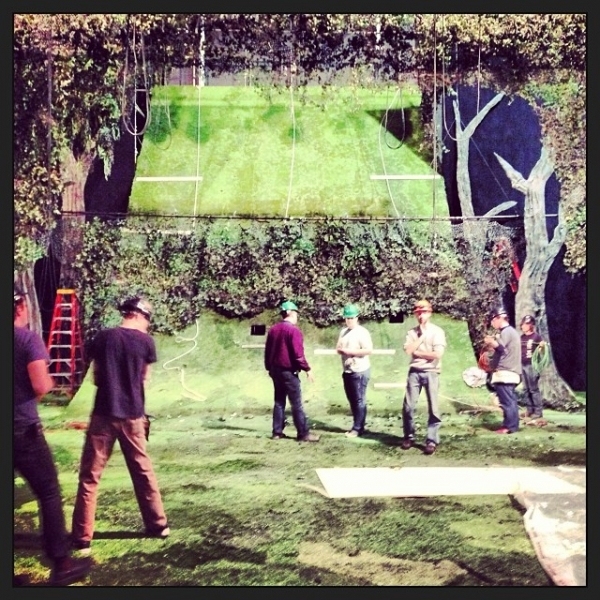 Photo Flash: First Look at Rehearsals for A.R.T.'s THE HEART OF ROBIN HOOD Image