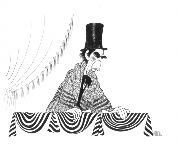 Photo Flash: Marlon Brando, Arthur Miller & More Immortalized by Hirschfeld; First Look at NYPL's THE LINE KING Exhibit! Image