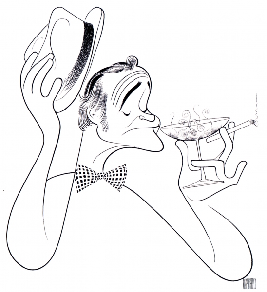 Photo Flash: Marlon Brando, Arthur Miller & More Immortalized by Hirschfeld; First Look at NYPL's THE LINE KING Exhibit! 