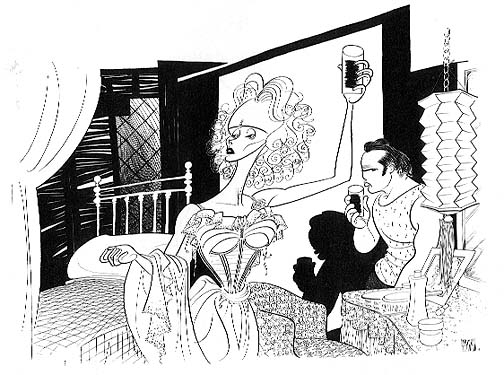 Photo Flash: Marlon Brando, Arthur Miller & More Immortalized by Hirschfeld; First Look at NYPL's THE LINE KING Exhibit! Image