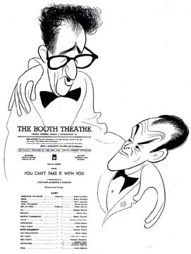 Photo Flash: Marlon Brando, Arthur Miller & More Immortalized by Hirschfeld; First Look at NYPL's THE LINE KING Exhibit! Image