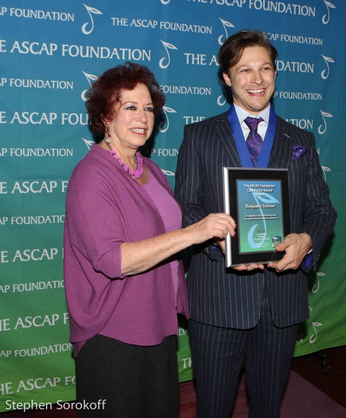 Kren Sherry & Benjamin Scheuer, Cole Porter Award Photo