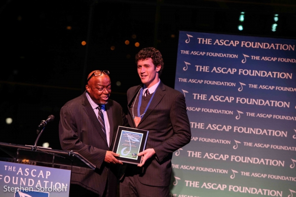 Stanley Crouch & Gregory Agid, Louis Armstrong Scholarship Photo