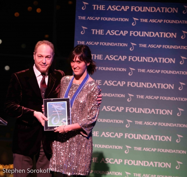 Peter Stoller & Alexis Hatch, Lieber & Stoller Music Scholarship Photo