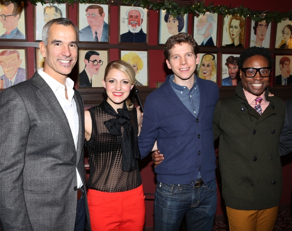 Photo Coverage: KINKY BOOTS' Billy Porter, Stark Sands, Annaleigh Ashford & Jerry Mitchell Unveil Sardi's Portraits! Image