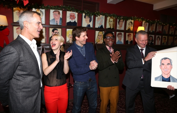 Photo Coverage: KINKY BOOTS' Billy Porter, Stark Sands, Annaleigh Ashford & Jerry Mitchell Unveil Sardi's Portraits! Image