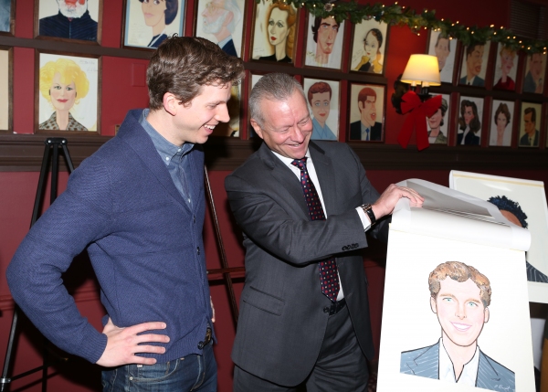 Photo Coverage: KINKY BOOTS' Billy Porter, Stark Sands, Annaleigh Ashford & Jerry Mitchell Unveil Sardi's Portraits! Image